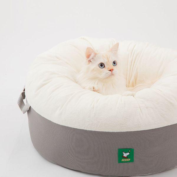 고양이 극세사 호박방석 커버분리