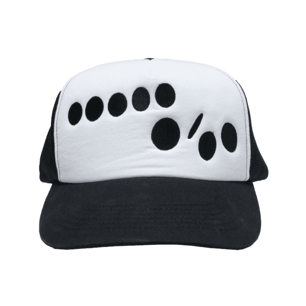 logo mesh cap [black/white]