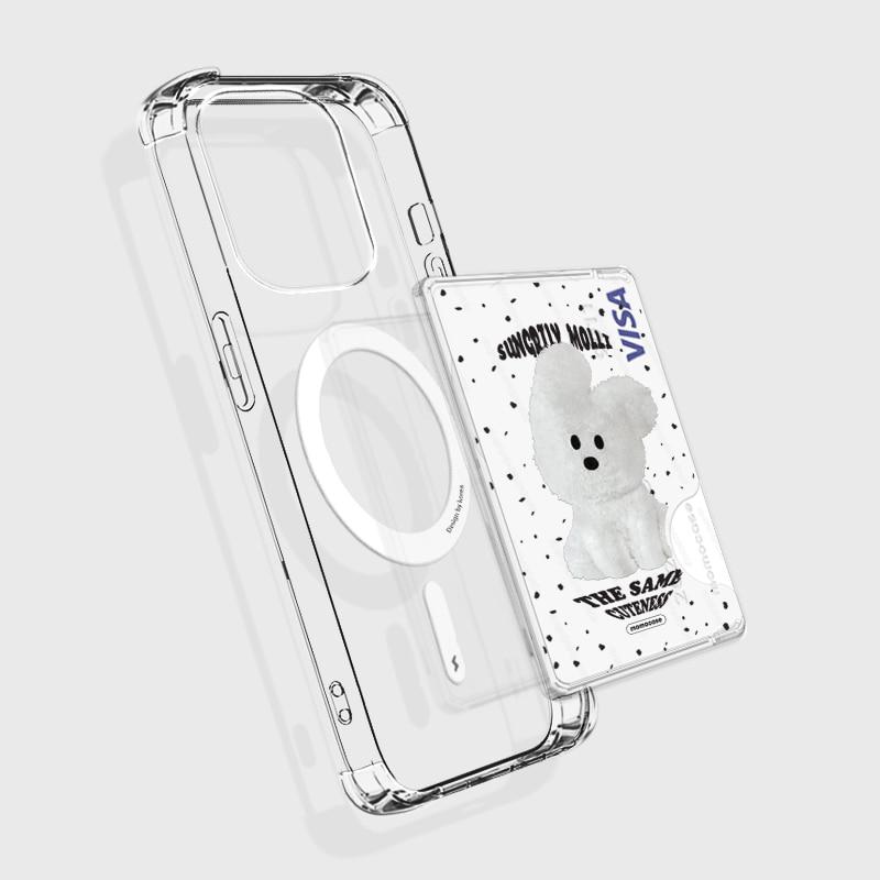 [맥세이프 카드슬롯] 591 큐트IML-Molli