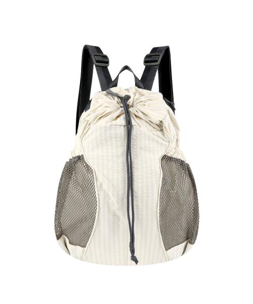 Tourer Gym Sack Ivory Grid
