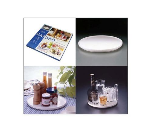 타이거크라운 1단 회전트레이 360도 회전 쟁반 27cm 33cm