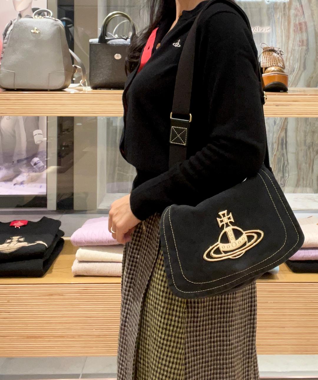 비비안웨스트우드 코튼 숄더백 EDGWARE Rd (3컬러)