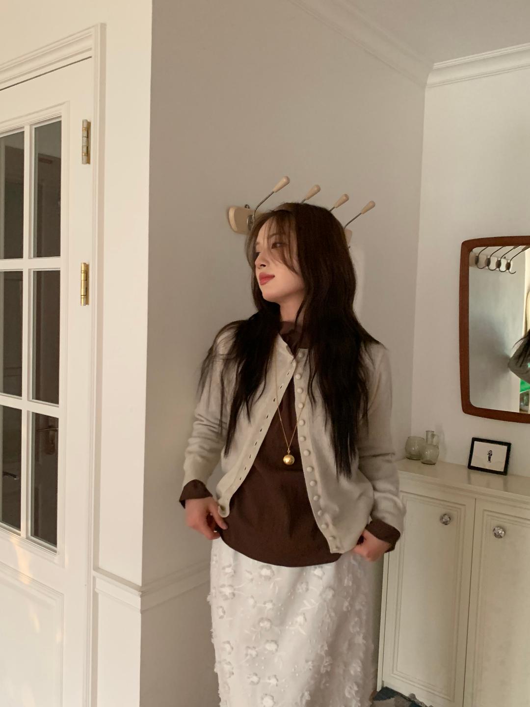 LATTE CARDIGAN (BEIGE)
