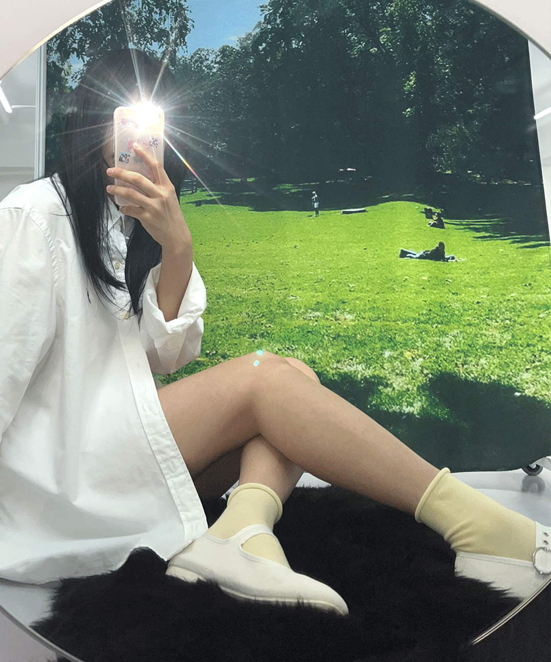 [💜자체제작💜] 5켤레 중목 무압박 돌돌이 양말 컬러 패션양말 여름 샌들양말 임산부양말 양말세트 가을양말 원피스코디