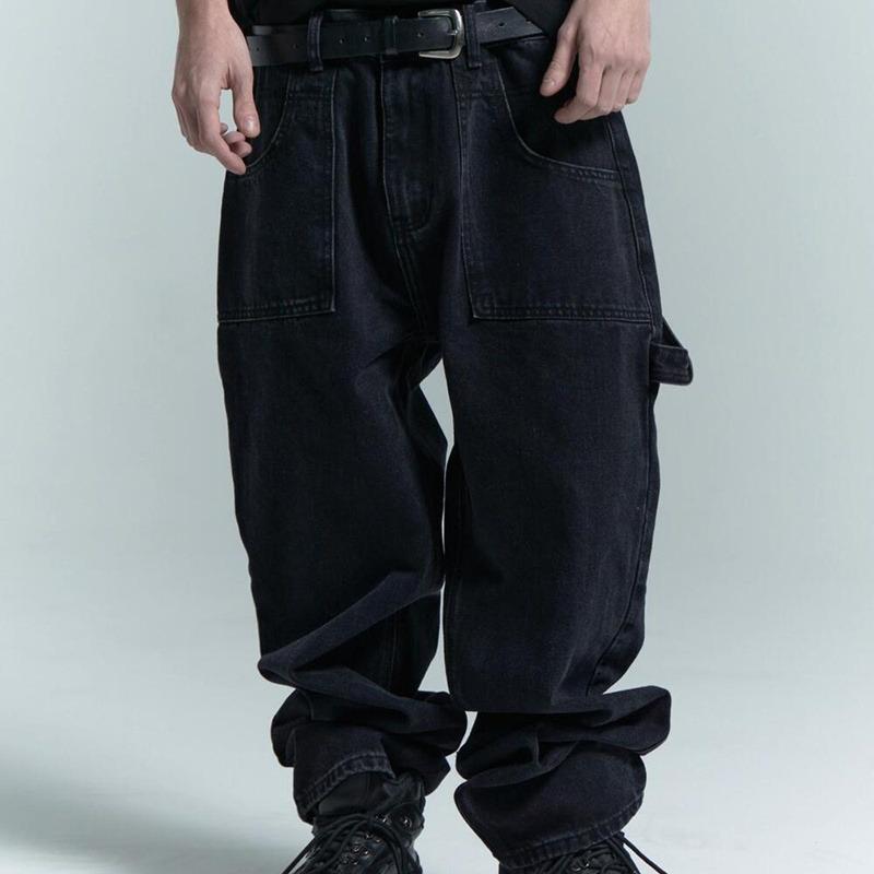 MPa PAINTER DENIM PANTS (BLACK)