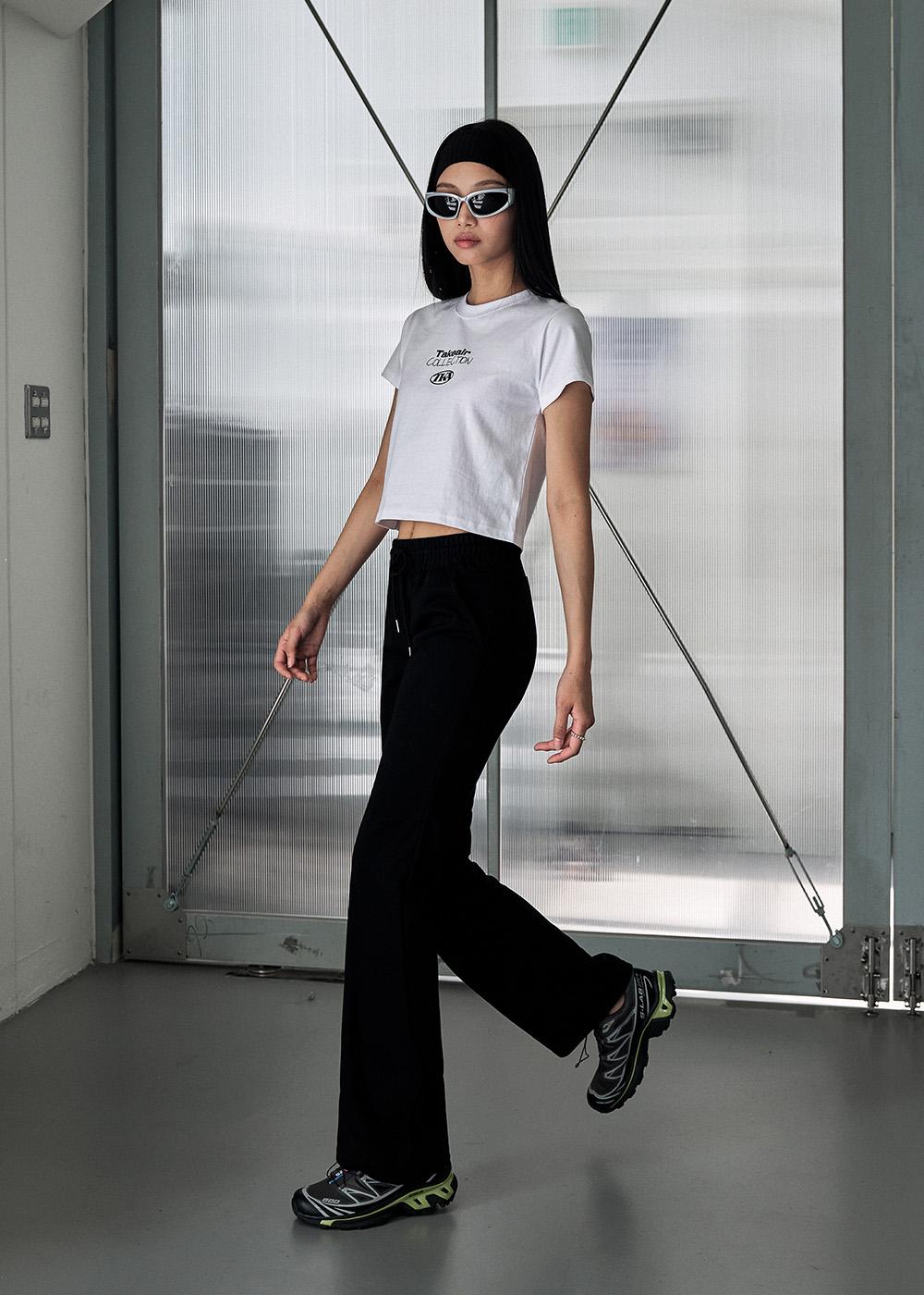 Comfy Band Bootcut Pants