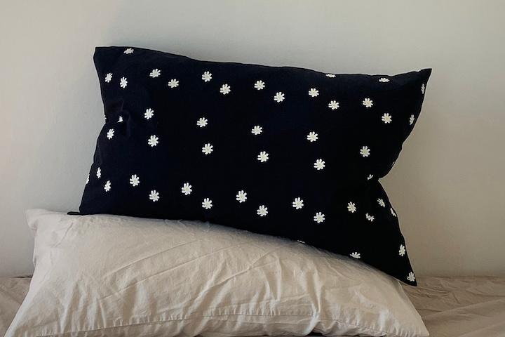 mini flower pillow