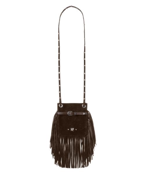 WESTERN MINI CROSS BAG - BROWN