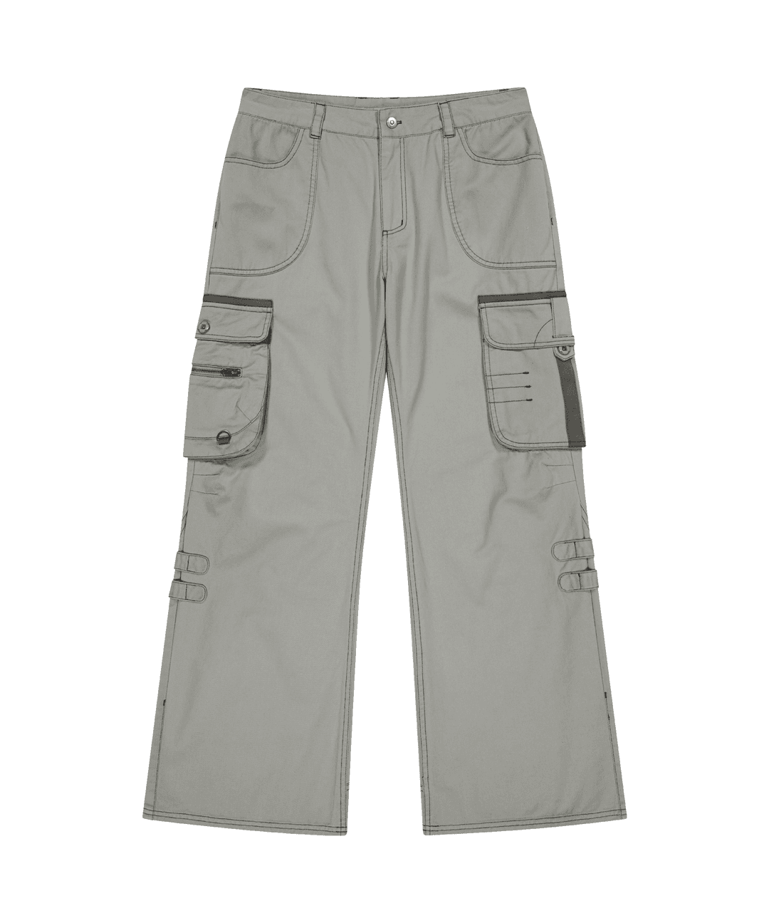 BIG POCKET CARGO PANTS LIGHT KHAKI