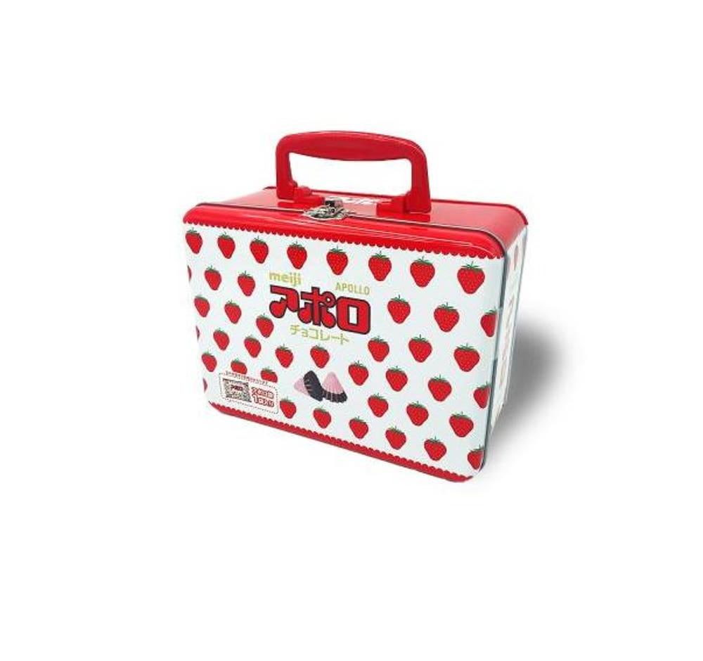 [중고] [재입고] 메이지 아폴로 손잡이 틴케이스