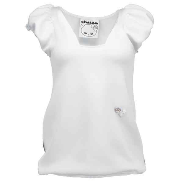 GUMMY BLOOM TOP-BLUE GRAY