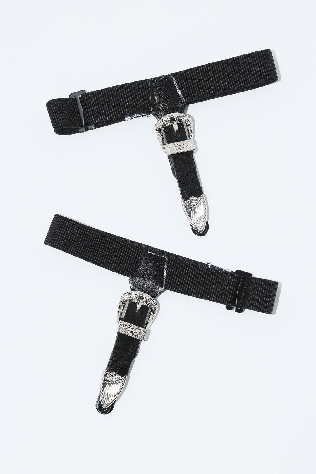 SOCKS GARTER 1 - Black / ONE