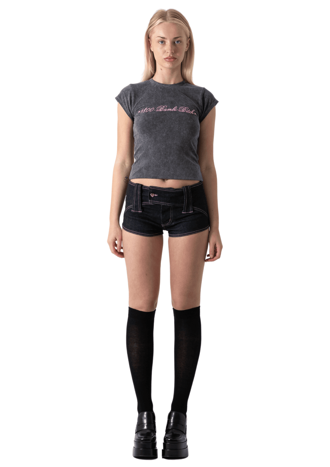 LILI TEE - STONE - XS