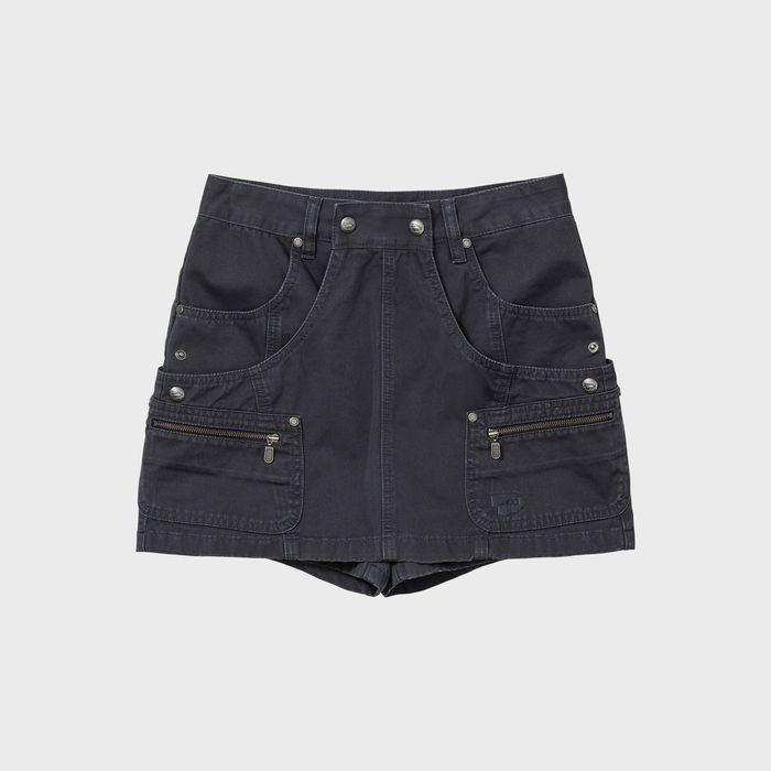 Layered Shorts Dark Grey