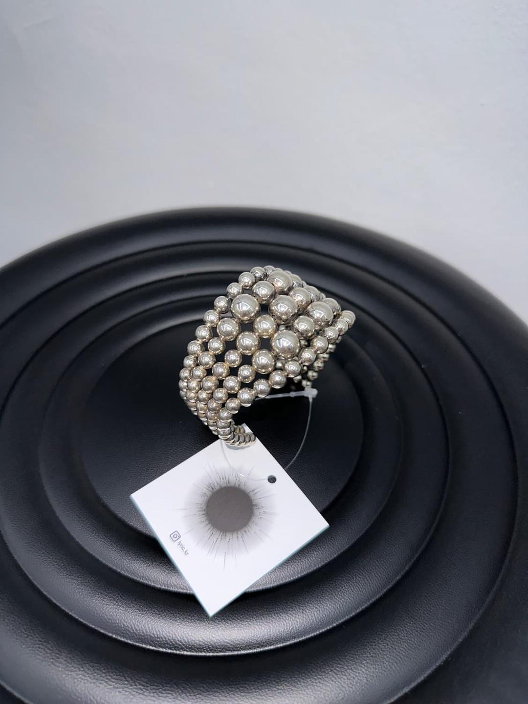 gas bijoux silver ball bracelet | 후루츠패밀리