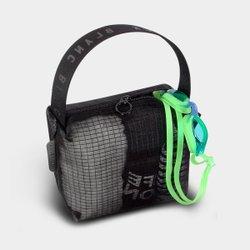 [블랑블랙]그리드 메쉬 파우치 S