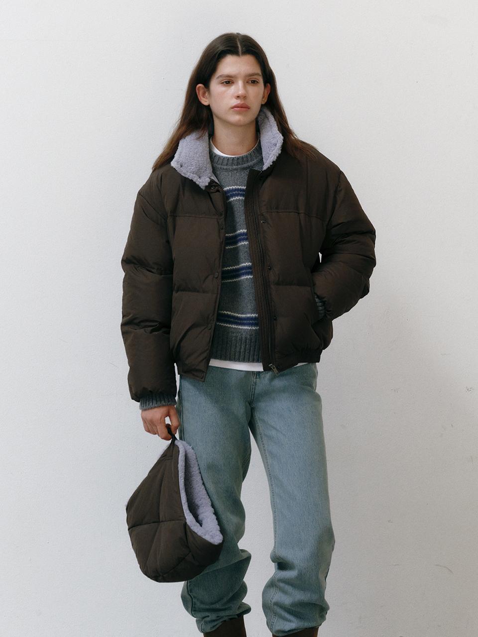 오스트카카 후드 옵션 덕 다운_2colors