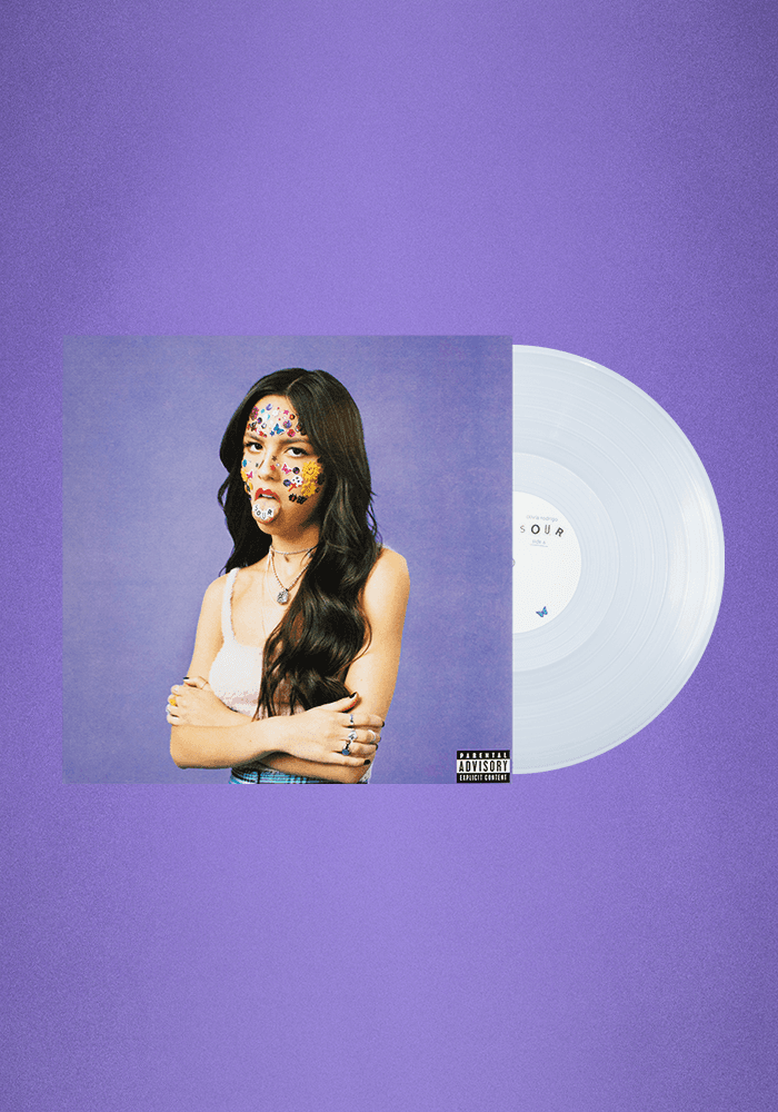 SOUR clear crystal vellum vinyl - Olivia Rodrigo | Official Store