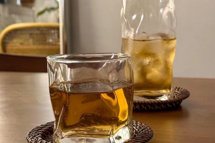 웨이브 글라스 물결잔 (300ml) 유리컵 물컵 아인슈페너 위스키 온더락