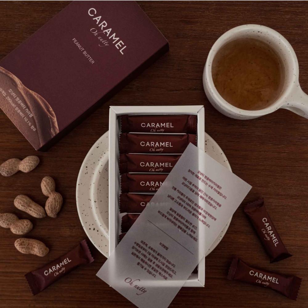 오넛티 땅콩버터 카라멜 1BOX (수제카라멜, 땅콩카라멜)