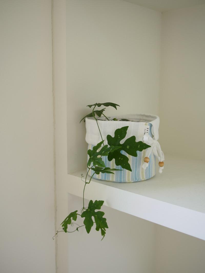 블루에이드 미니 패브릭 바스켓