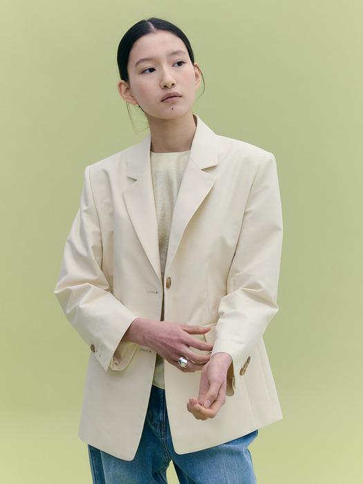 Over-fit Two Button Jacket