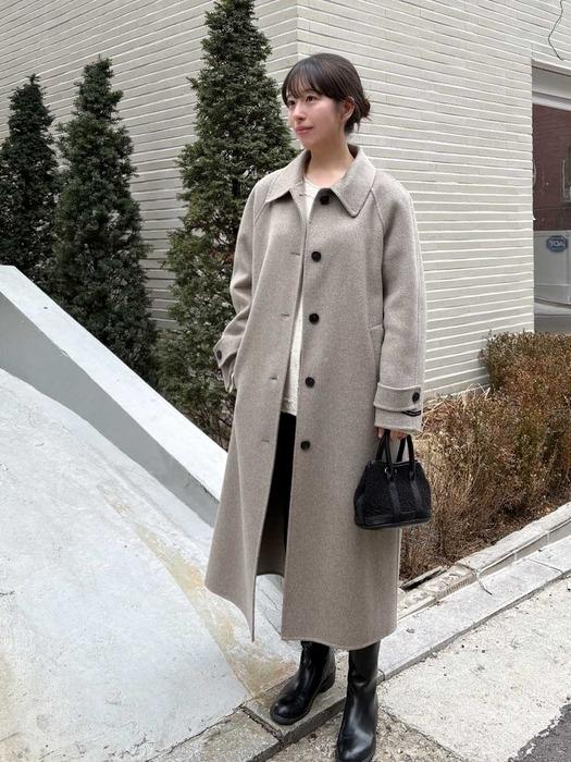 잇미샤 캐시미어 발마칸 핸드메이드 코트 ITPBZHL723 (LIGHT BEIGE)