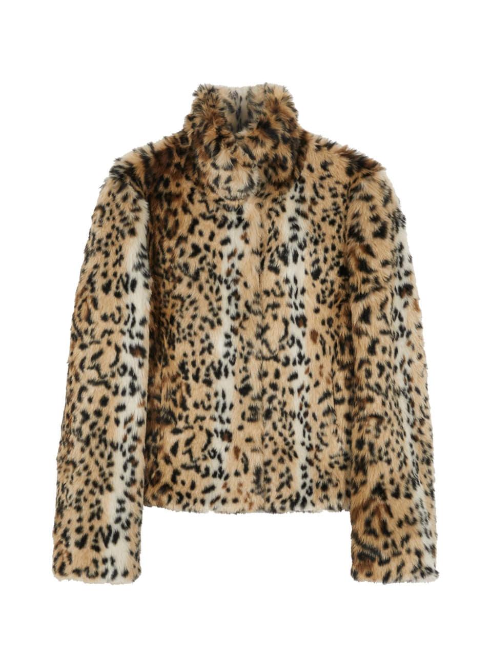 LEOPARD FUR JACKET_leopard