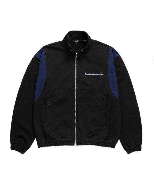 LMC OVERSIZED ZIP UP SWEAT JACKET black