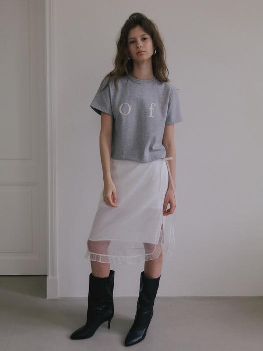 SHEER LAYERED WRAP SKIRT_WHITE