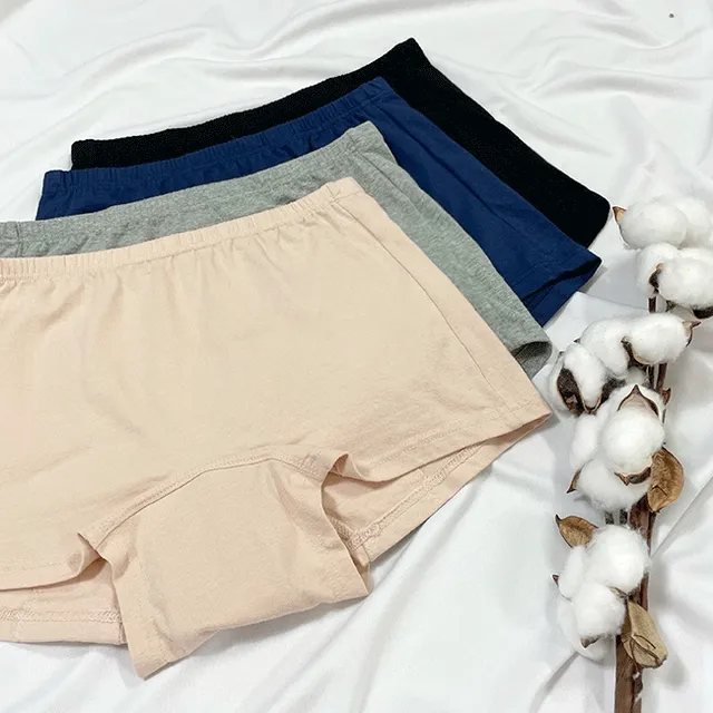 [1+1할인/사각위생] 국산 순면 사각 드로즈 위생팬티 빅사이즈 생리팬티 생리대팬티