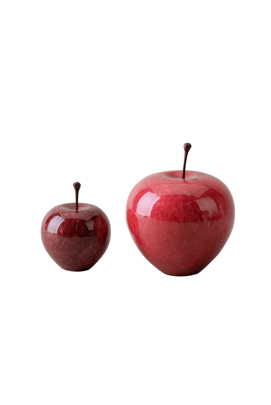 Marble Apple - Red