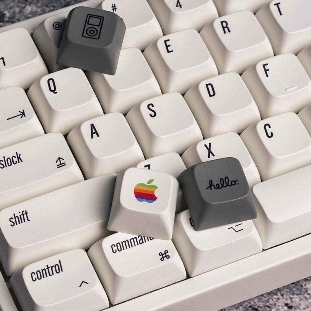 애플 키캡 포인트 레트로 XDA PBT 한무무 레오폴드 키보드