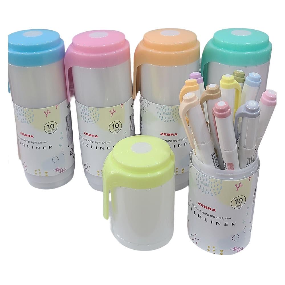 제브라 마일드라이너 뉴컬러 10색세트 한정판