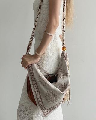 sun ethnic cross bag (2color)