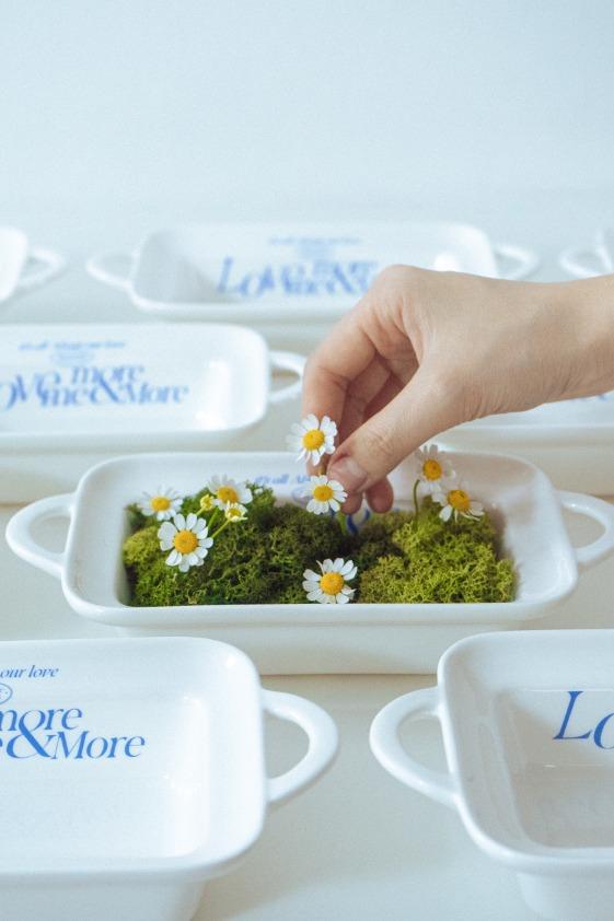 Blue Love Series .004 Gratin Plate