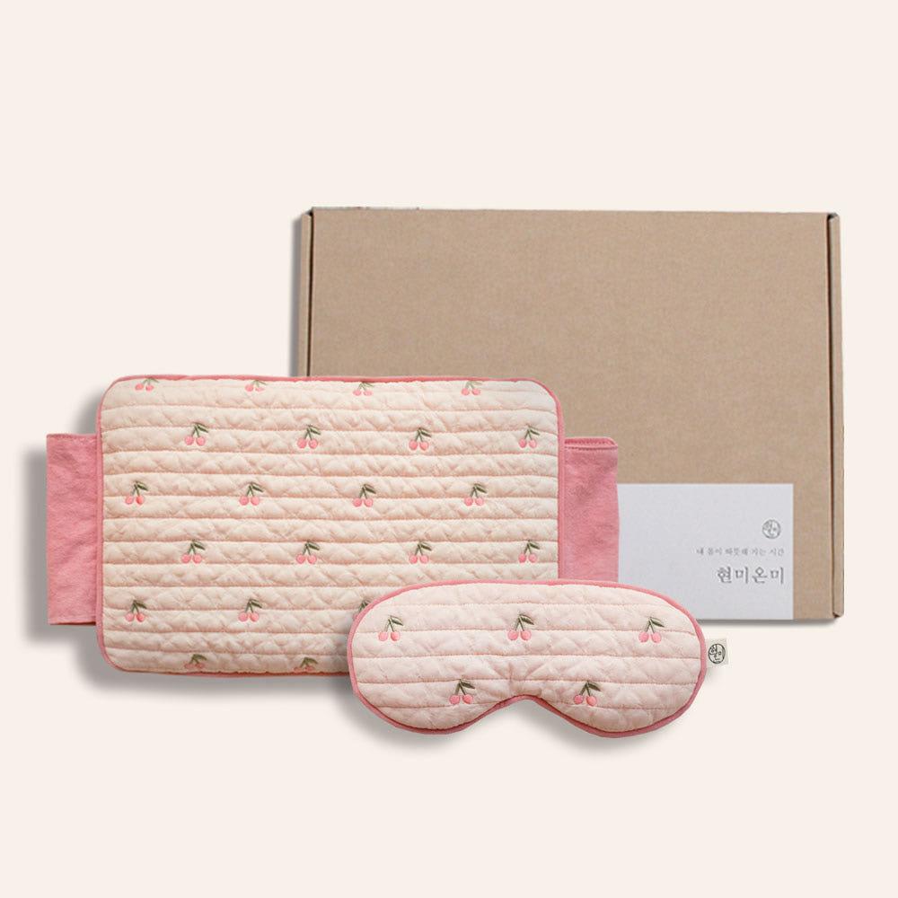 [체리눈찜질팩+체리복부벨트] 선물하기용 세트