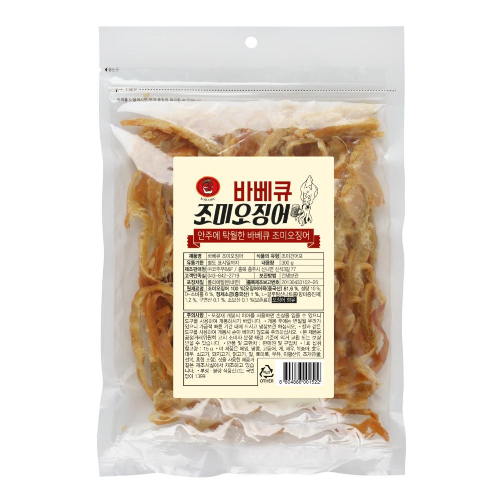코주부 바베큐 조미오징어 300g