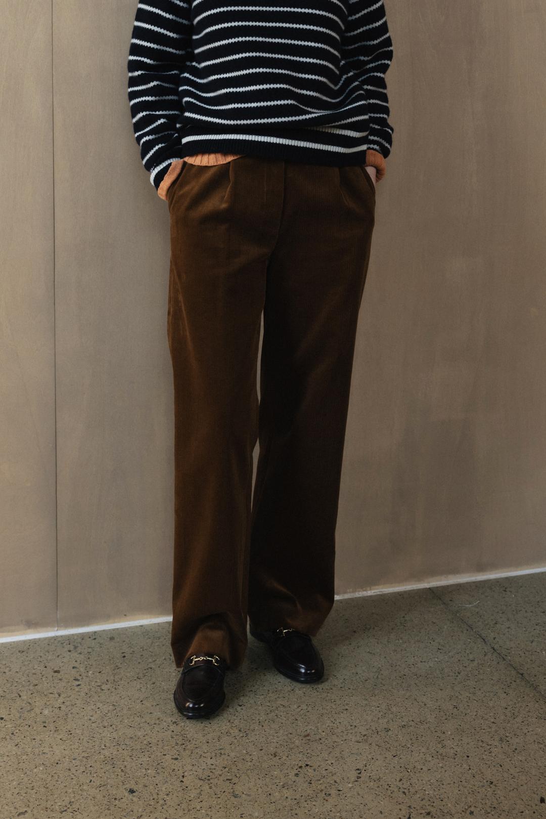 Simon Corduroy Pants (brown)