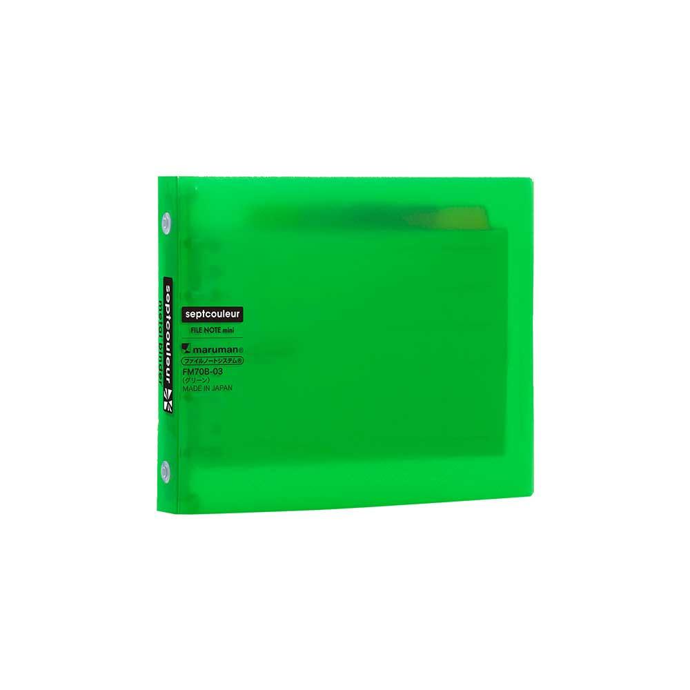마루망 B7 미니바인더노트 셉트쿠르르 FM70B SEPTCOULEUR