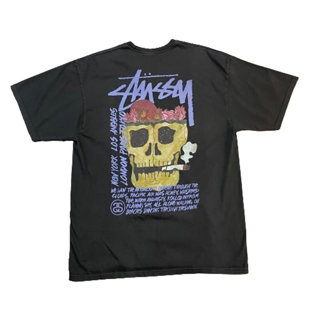Stussy 스투시 스컬 프린팅 반팔 | 후루츠패밀리