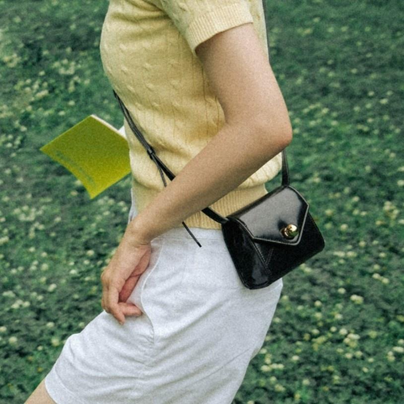 Poulet Bag_풀렛백 블랙 (이태리 복스가죽)