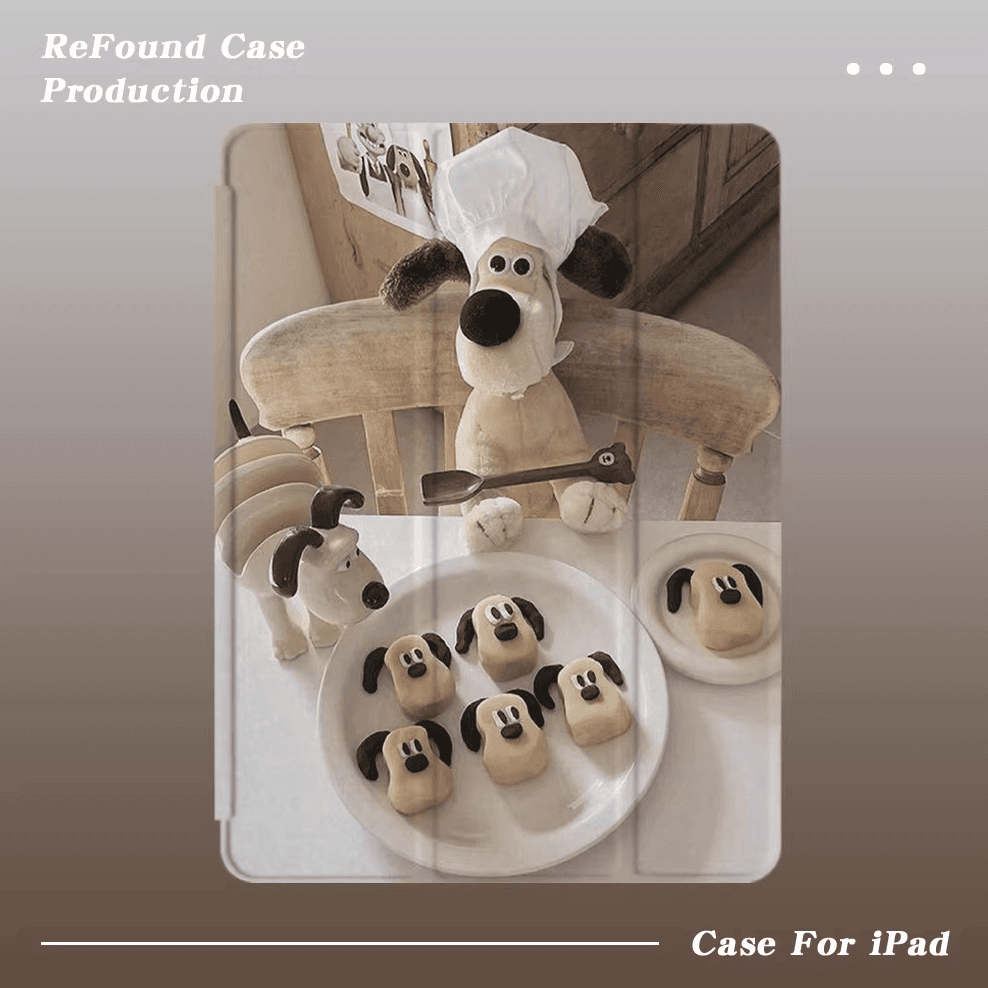 요리왕 그로밋 아이패드 케이스 cooking gromit ipad case