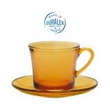 듀라렉스 리스 엠버 커피잔 세트 내열 홈카페 유리잔 찻잔 고블렛잔