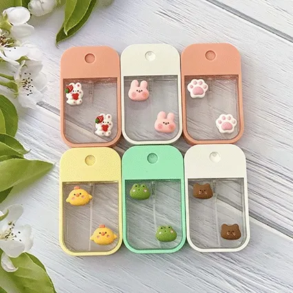 [1+1가격!/당일발송!] 귀요미 6종 휴대용 스프레이 기내용 미스트 향수 공병