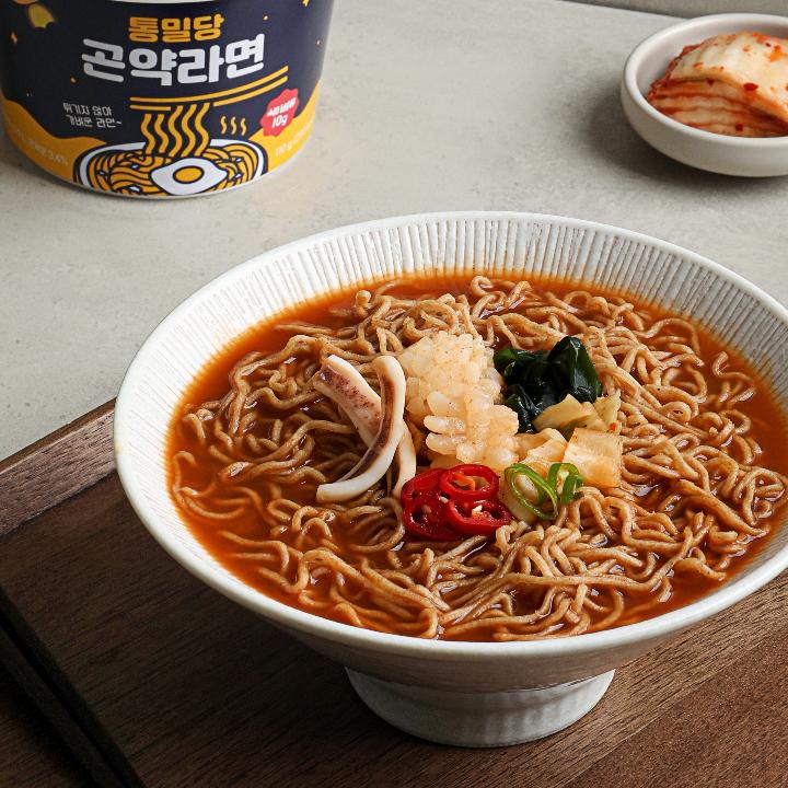 통밀당 곤약라면