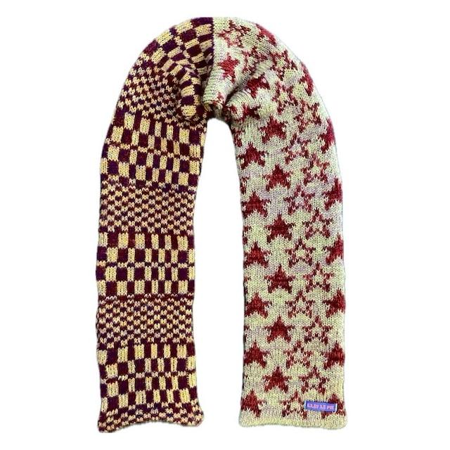 star knit scarf
