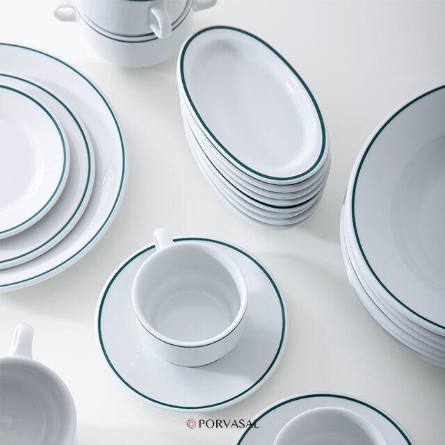 [PORVASAL] 폴바살 그린 플레이트