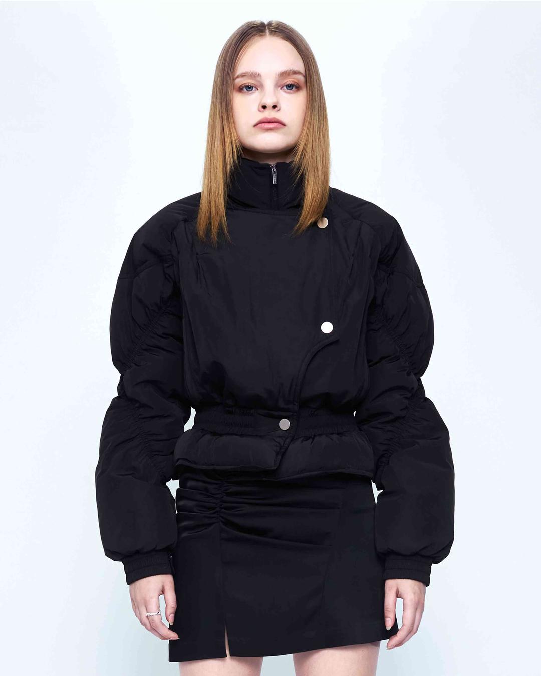 [재입고] Double Layered Goose Down Jacket _ Black