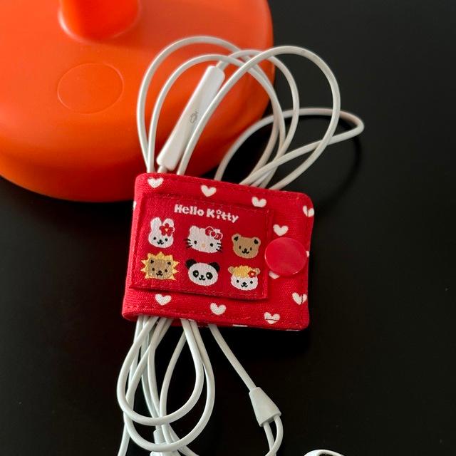 키티 고전 패턴 홀더